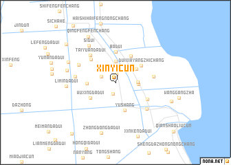 map of Xinyicun