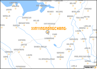 map of Xinyingnongchang