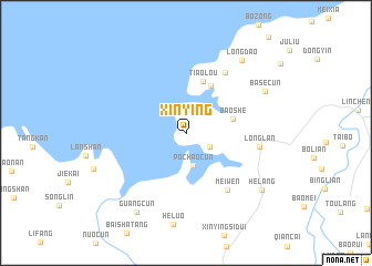 map of Xinying