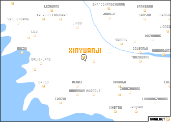 map of Xinyuanji