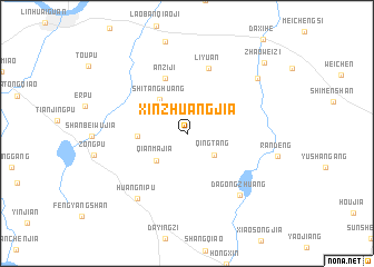 map of Xinzhuangjia