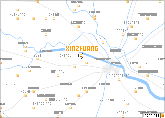 map of Xinzhuang