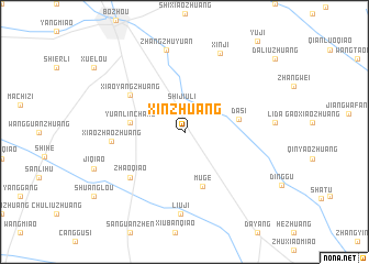 map of Xinzhuang