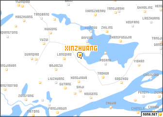 map of Xinzhuang