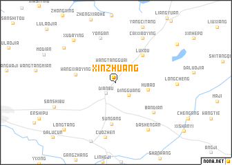 map of Xinzhuang