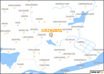 map of Xinzhuang