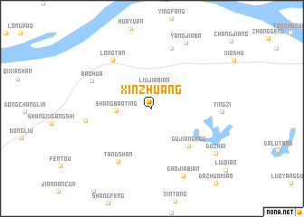 map of Xinzhuang