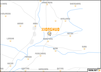 map of Xionghuo