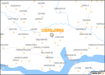 map of Xiongjiahu