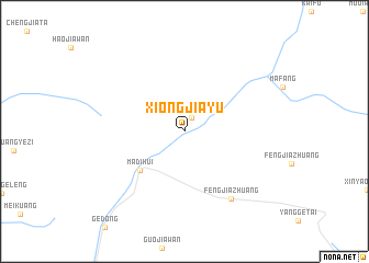 map of Xiongjiayu