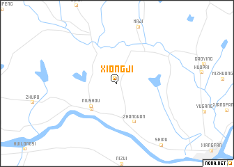 map of Xiongji