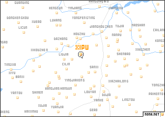 map of Xipu