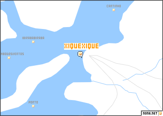 map of Xique-Xique