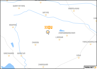 map of Xiqu