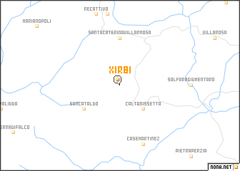 map of Xirbi