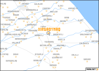 map of Xırdaoymaq