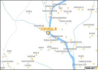 map of Xirimula