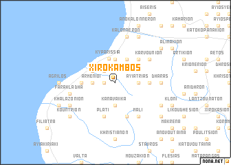 map of Xirokámbos