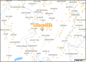 map of Xirókampos