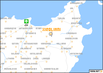 map of Xirolímni