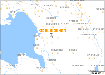 map of Xirolívadhon