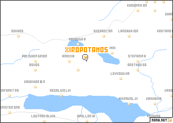 map of Xiropótamos