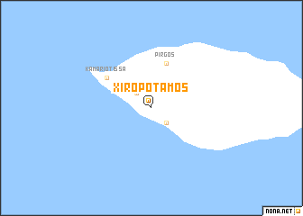 map of Xiropótamos