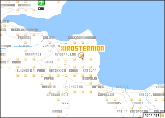 map of Xirostérnion