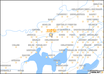 map of Xirsi