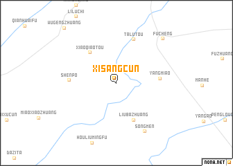 map of Xisangcun