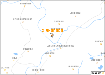 map of Xishangpo