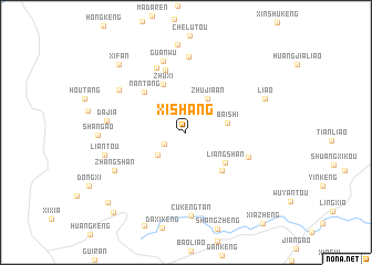 map of Xishang