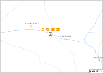 map of Xishanpo
