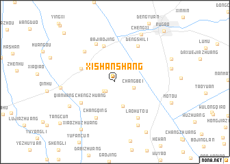 map of Xishanshang