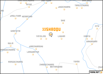 map of Xishaoqu