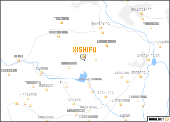 map of Xishifu