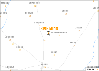 map of Xishijing