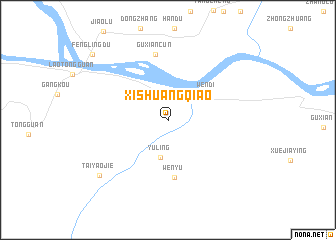 map of Xishuangqiao