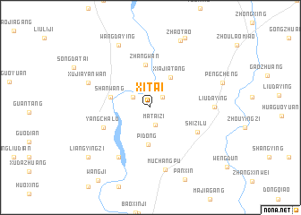 map of Xitai