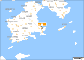 map of Xitai