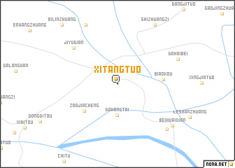 map of Xitangtuo