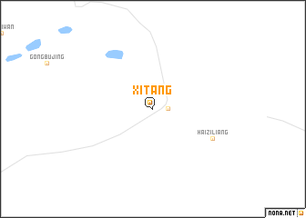 map of Xitang