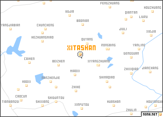 map of Xitashan