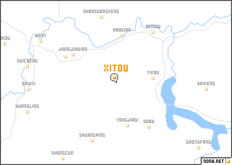 map of Xitou