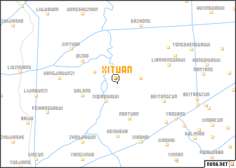 map of Xituan
