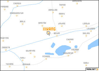 map of Xiwang
