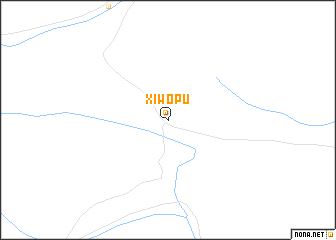 map of Xiwopu