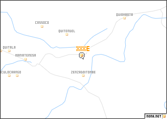 map of Xixe