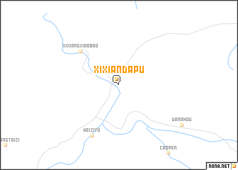 map of Xixiandapu