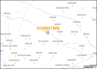 map of Xixiangtang